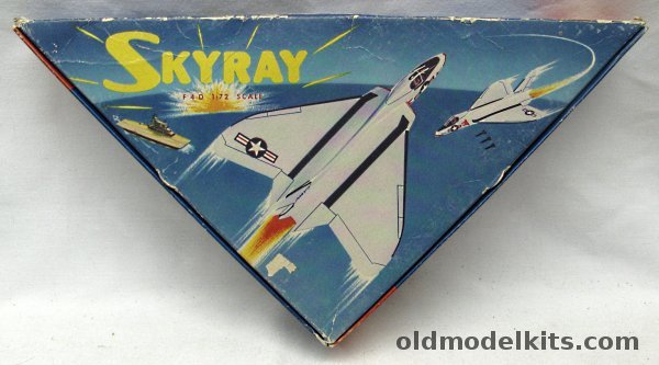 Hawk 1/72 Triangle Box F4D Skyray, 402 plastic model kit